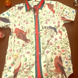 Gucci Floral Shirt 100% AUTHENTIC 💎